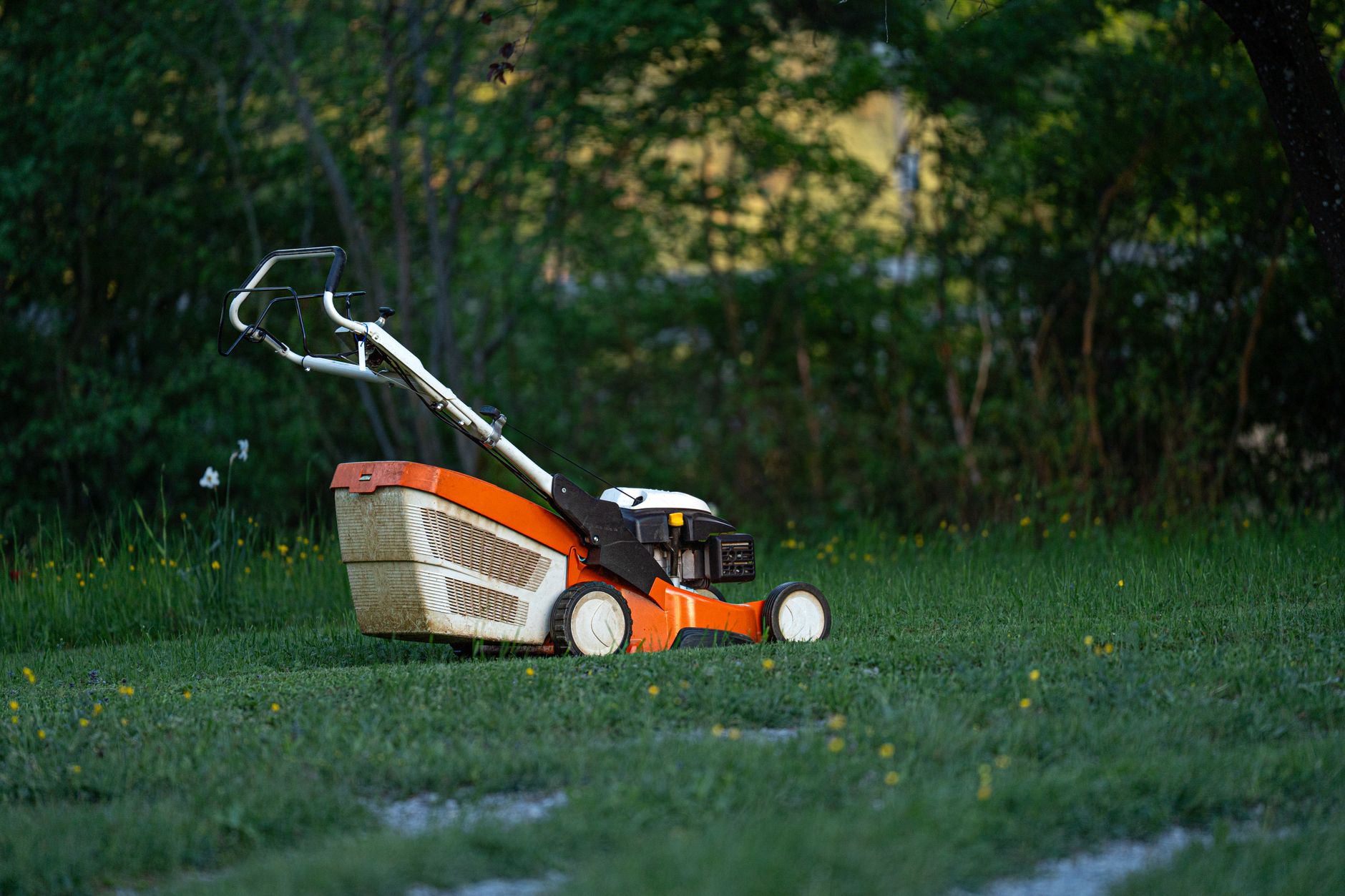 H.GARCIA LAWN SERVICE at work